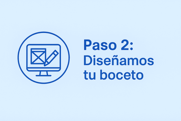 paso 2 diseñamos tu boceto